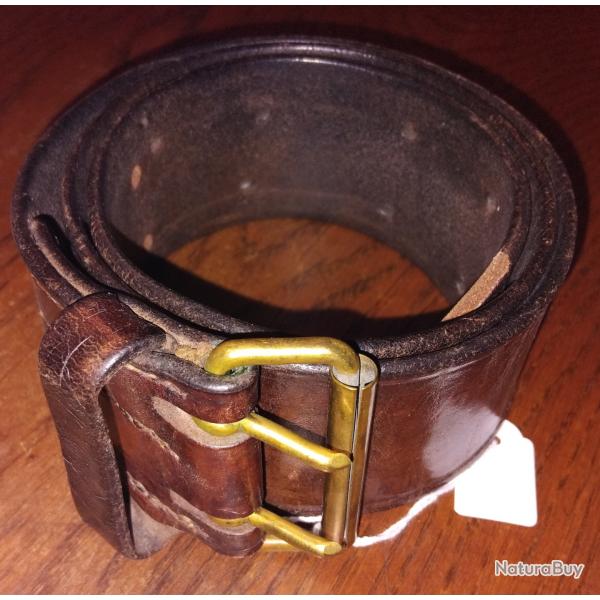 Ceinturon cuir militaire 14-18