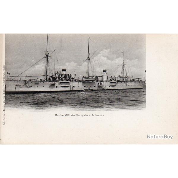 Carte Postale Ancienne - Marine Militaire Fran�aise � Infernet � -N�7609