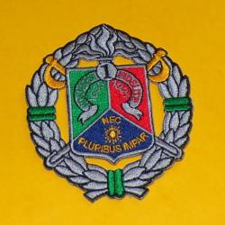 TISSU PATCH : LEGION 1er REGIMENT ETRANGER DE CAVALERIE , DIAMETRE 9 CM , BON ETAT VOIR PHOTOS . POU