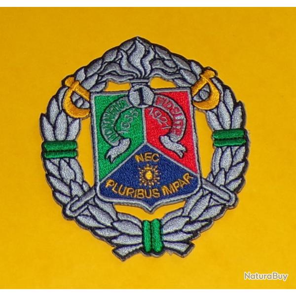 TISSU PATCH : LEGION 1er REGIMENT ETRANGER DE CAVALERIE , DIAMETRE 9 CM , BON ETAT VOIR PHOTOS . POU