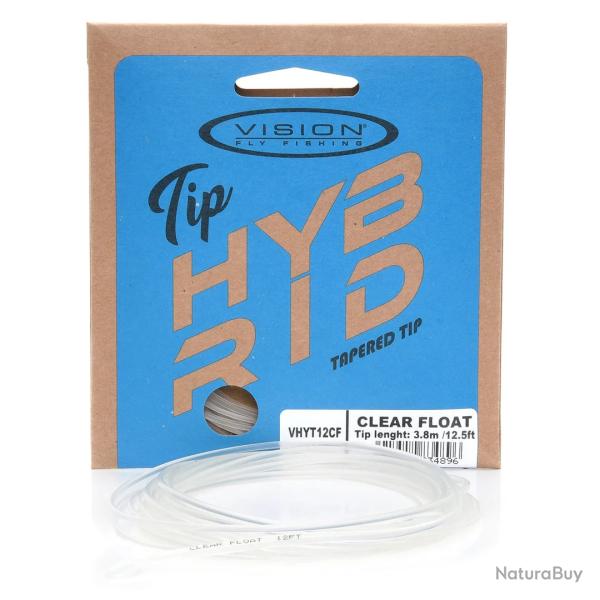 VISION - Soie HYBRID TIP - POINTE - Clear Flottante - 3.8m