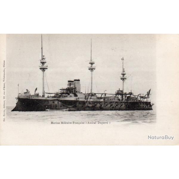 Carte Postale Navire Militaire Fran�ais Amiral Duperr� -N�7610