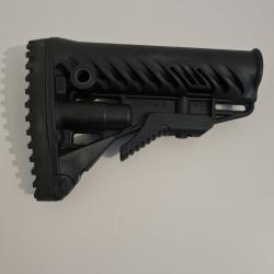Crosse FAB DEFENSE GLR-16S pour AR15 en plastique noir