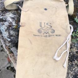 Housse Masque Anti Gaz et Stick anti Bu&eacute;e US  Army WW2  M1A1 Para