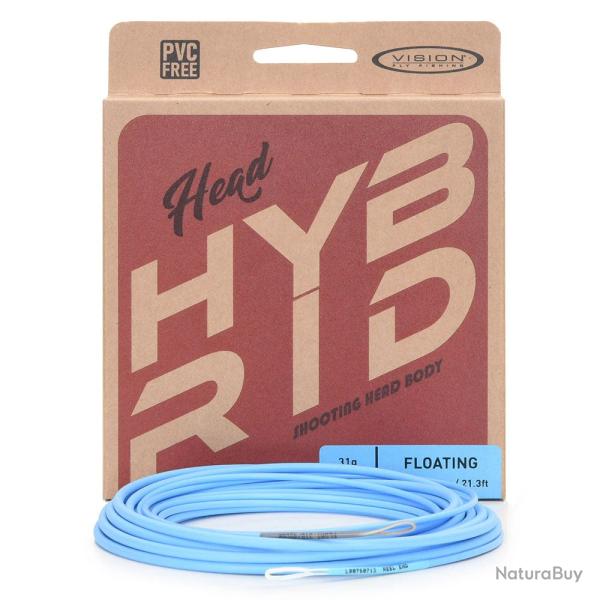 VISION - Soie HYBRID DOUBLE MAIN SHOOTING HEAD - CORPS - Flottante - 35 g/540 g