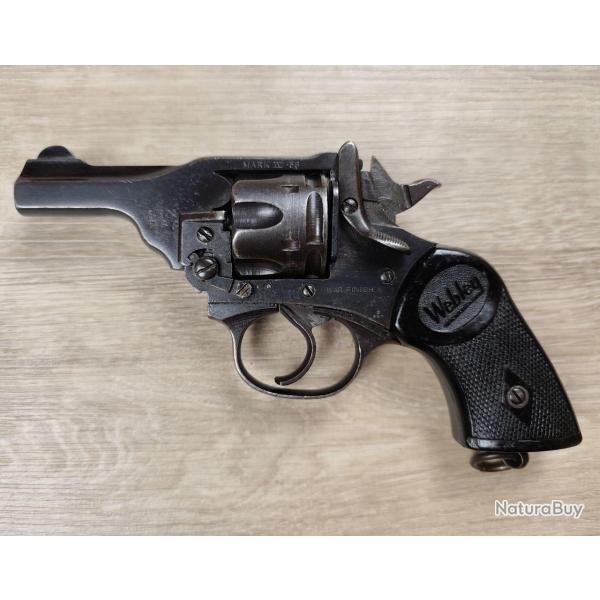 Revolver WEBLEY & SCOTT mod. Mk IV "War Finish" - Cal .38 S&W - 3" - 1940-41 (Occasion)