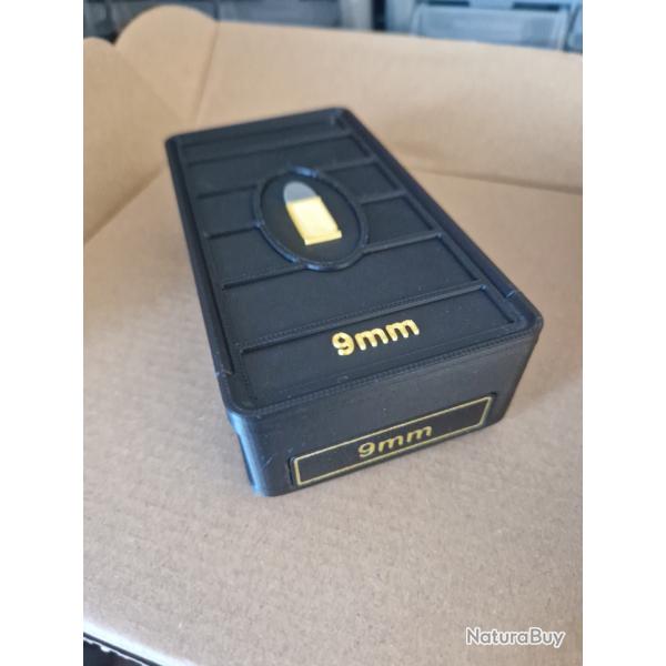Boites rangements - rechargement 9x19mm