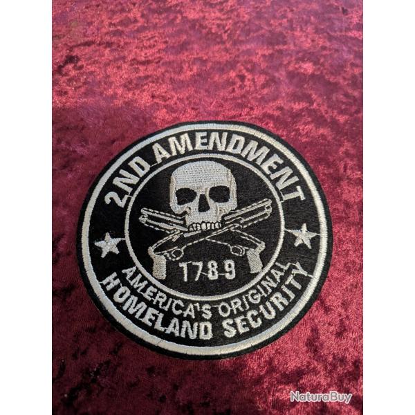 Patch militaire 2nd amendement 1789
