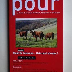 (2017) POUR La revue du Groupe Ruralit&eacute;s, &Eacute;ducation et Politiques n&deg; 231.