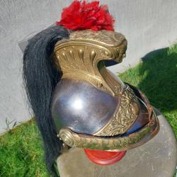 Casque troupe cavalerie du 7 i&egrave;me r&eacute;giment de dragon