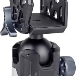 Support de Tir tr&eacute;pied Fusil Aluminium GD-54 T&ecirc;te Rotule 360&deg; Pince R&eacute;glable Chasse Pr&eacute;cision 35kg