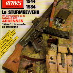 gazette des armes 136 sturmgewehr 44 part 1,gerber survival, smith et wesson 469, mus&eacute;e de bastogne