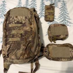 Sac &agrave; dos tactique Assault Grey Ghost