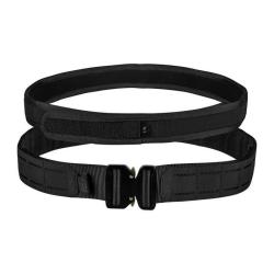 Ceinturon Duo Fast en Nylon - Noir XS