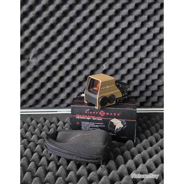 Sightmark Ultra Shot M-Spec FMS (version Dark Earth/Tan) LQD �tat neuf .