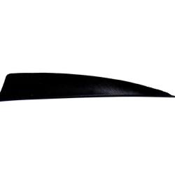AVALON - Plumes Naturelles Shield 3" RH (x50) NOIR