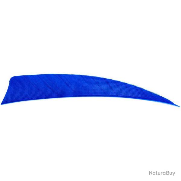 AVALON - Plumes Naturelles Shield 3" RH (x50) BLEU