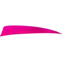 AVALON - Plumes Naturelles Shield 3" RH (x50) ROSE