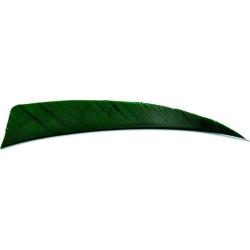 AVALON - Plumes Naturelles Shield 3" RH (x50) VERT FONCE