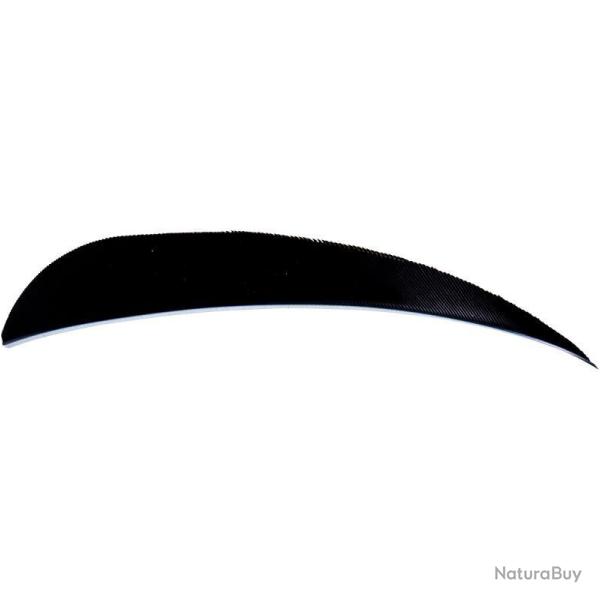 AVALON - Plumes Naturelles Paraboliques 4" RH (x50) NOIR