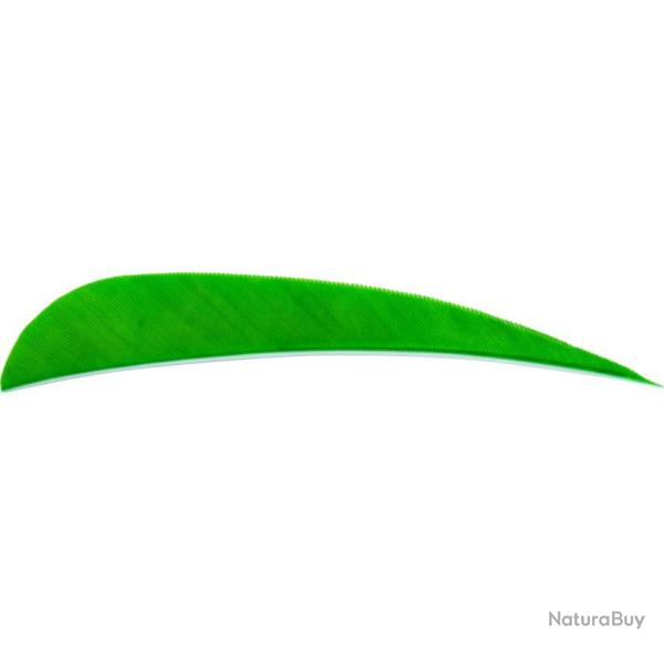 AVALON - Plumes Naturelles Paraboliques 4" RH (x50) VERT