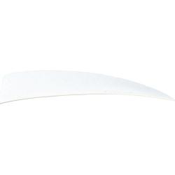 AVALON - Plumes Naturelles Shield 4" RH (x50) BLANC