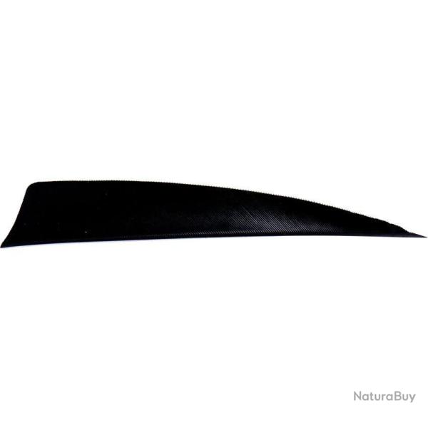 AVALON - Plumes Naturelles Shield 4" RH (x50) NOIR