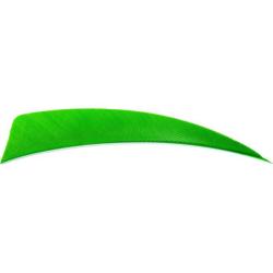 AVALON - Plumes Naturelles Shield 4" RH (x50) VERT