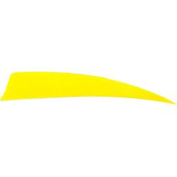AVALON - Plumes Naturelles Shield 4" RH (x50) JAUNE