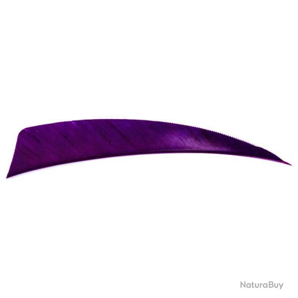 AVALON - Plumes Naturelles Shield 4" RH (x50) VIOLET