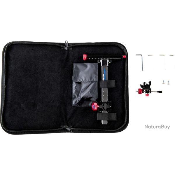 AVALON - Viseur TEC MAXX Carbon Recurve ROUGE GAUCHER (LH)