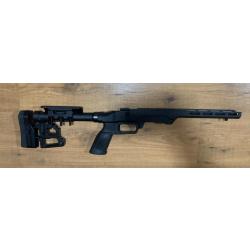 Crosse MDT Anschutz LSS-RF Gen2 + Skeleton Carbine Stock-SCS + Pistolet MDT AR-15
