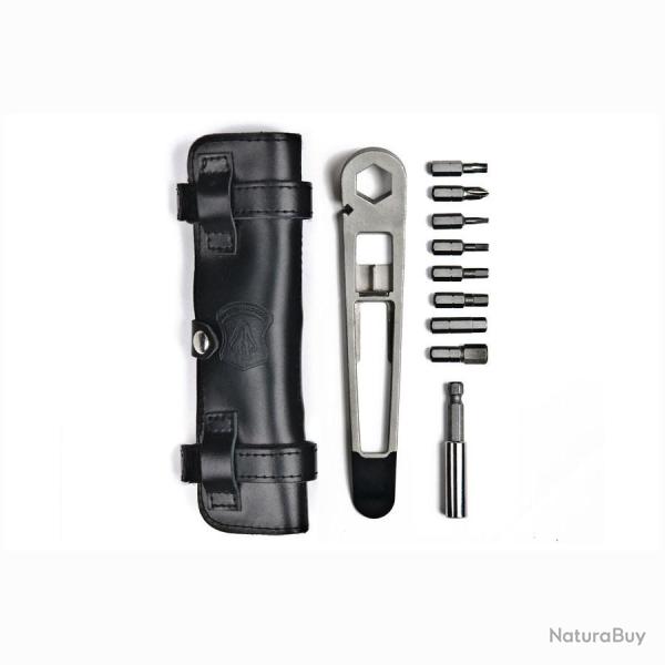 The Nutter Outil Multifonctions V�lo Tout-en-un - R�parations Cycle en Bivouac Brun br�l�