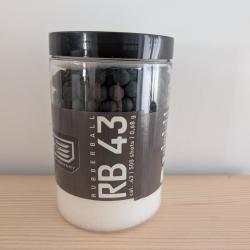 500 Billes caoutchouc Umarex T4E RB43 - .43 (0.68g)