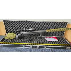 Neuf carabine SAVAGE silence cal.222 remington custom + lunette solognac 3-12X56 &Agrave; R&Eacute;TICULE LUMINEUX