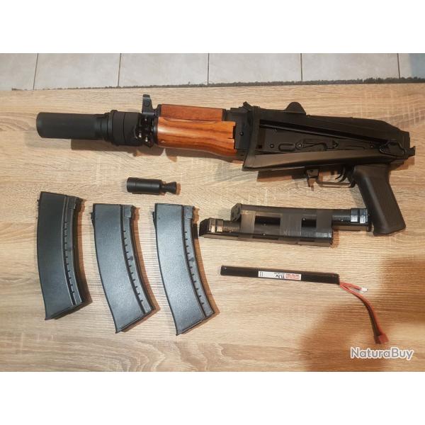 CYMA AK74-U - Quasi neuve + accessoires