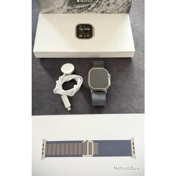 Apple Watch Ultra 2 GPS + Cellular 49mm Noir Titane