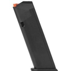 Chargeur GLOCK 17 gen5 cal.9x19 17 coups &eacute;l&eacute;vateur orange