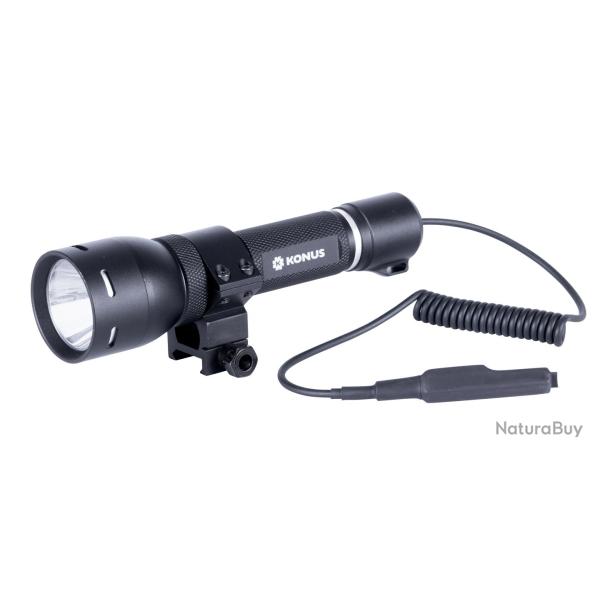 LAMPE TACTIQUE KONUS KONUSLIGHT RC-8 RECHARGEABLE 1000 LUMENS