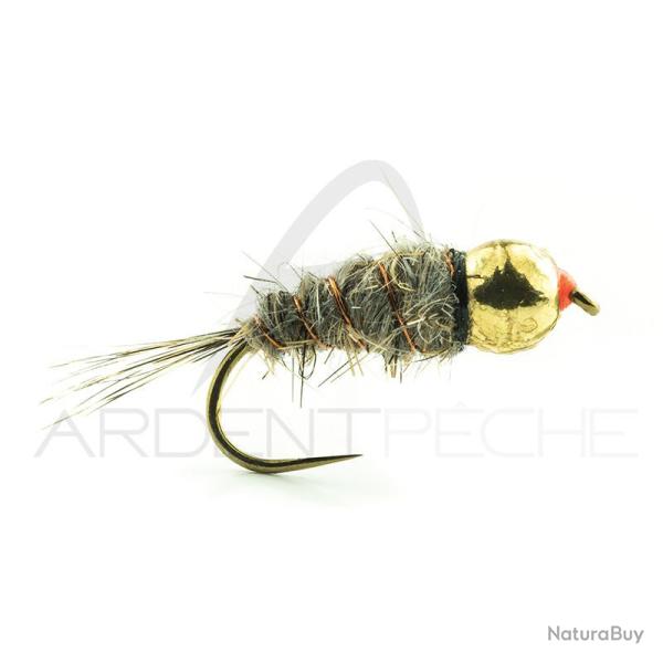 Mouche DEVAUX Nymphe bille tungst�ne JBNT 10 (par 3) H16