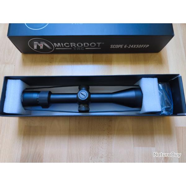 Lunette Microdot FFP 6-24x50 MRaD