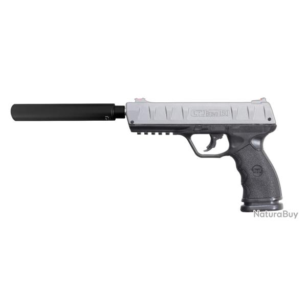 Pistolet de d�fense LTL Bravo Premium Cal.50 19.9 joules - extension de canon