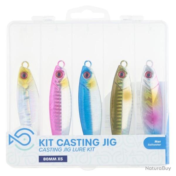 Kit Leurres SRT Casting Jig 60g 8cm Par 5