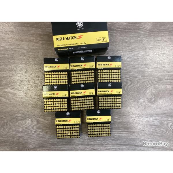 Lot de munitions 22LR