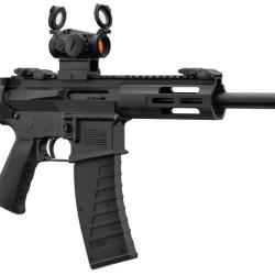 Pack carabine KRISS DMK22S cal.22lr 25cps + point rouge Falke + silencieux