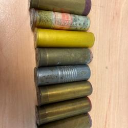 Lot de vieille cartouche de collection