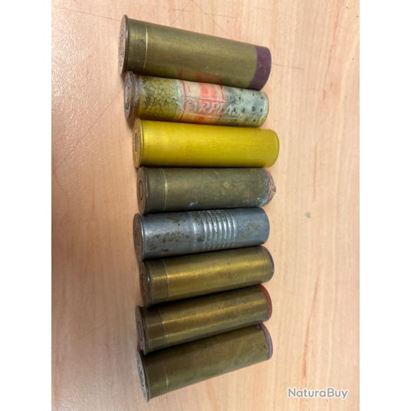 Lot de vieille cartouche de collection
