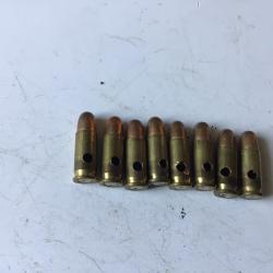 VENDU PAR LE-CUIRASSIER LOT N&deg;1 DE 8 BALLES CALIBRE 6,35 MM NEUTRALISEES