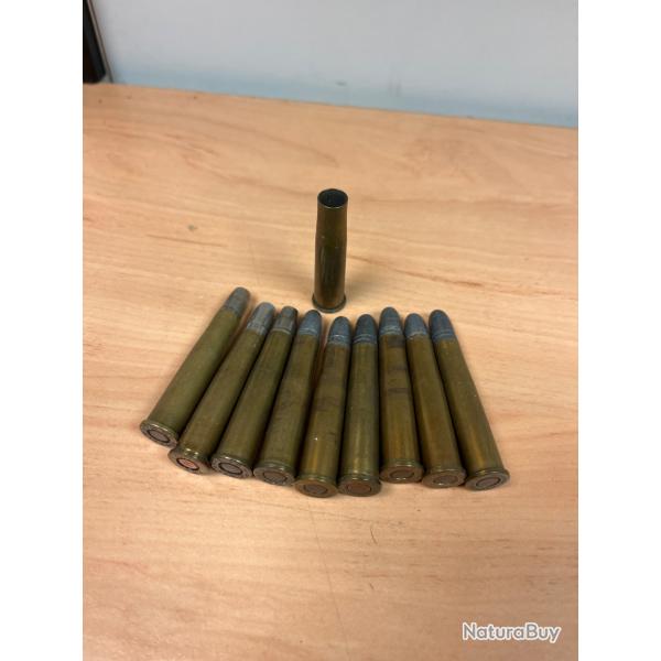 Lot de 9 balle calibre 8,15 x46R de marque diverses.