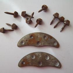 lot fers et clous bottes Allemande N&deg; 5 &eacute;quipement